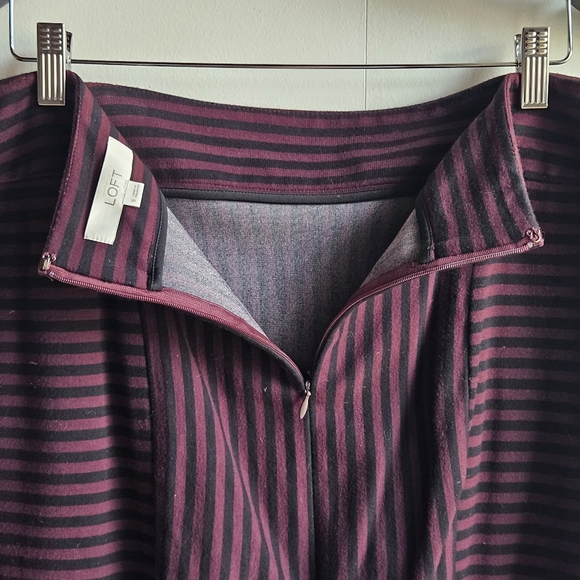 Loft Striped Pencil Skirt in Women's 8 - Picture 12 of 15